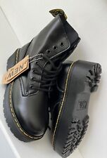 dr martens jadon 8 Eye Chunky Flat form Boots  smooth leather Size Uk 5, käytetty myynnissä  Leverans till Finland