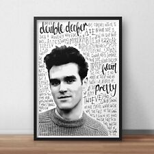 Morrissey poster print for sale  BOLTON