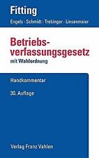 Betriebsverfassungsgesetz fitt gebraucht kaufen  Berlin