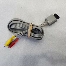 Used, Official Nintendo Wii Composite Audio Video AV Cable RVL-009 OEM Genuine Used for sale  Shipping to South Africa