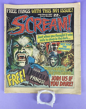 1984 scream comic for sale  COLEFORD