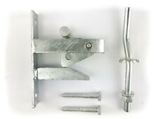 Used, Field Gate Latch Heavy Duty Catch Galvanised Self Locking Pad lockable for sale  Shipping to South Africa