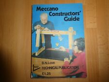 Vintage meccano book for sale  KETTERING