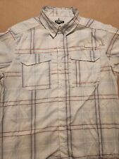 Usado, Habit - Camisa masculina de pesca manga curta ventilada com botões - Tamanho G - 40+ solar comprar usado  Enviando para Brazil
