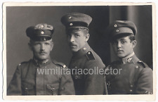 Foto alemana original de la Primera Guerra Mundial RPPC - Soldados Freikorps - Uhlan con insignia en la manga segunda mano  Embacar hacia Argentina