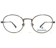 Armações de óculos pequenas Brooks Brothers BB1018 1507 prata fio redondo 47-19-140 comprar usado  Enviando para Brazil