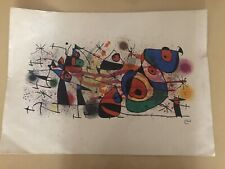 Riginal miro lithographie gebraucht kaufen  München