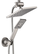 BRIGHT SHOWERS Rain Shower Head with Handheld Combination Set PSS1807-02 for sale  Shipping to South Africa
