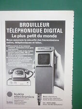 Pub kukla electronics d'occasion  Yport