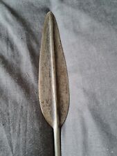 Antique African Spear Head, 34 inches long , head just under 2inch for sale  LONDON