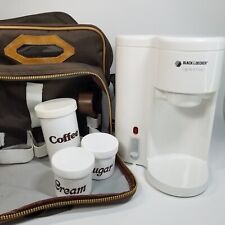 Usado, Cafeteira pessoal Black & Decker xícara de cada vez xícara única bolsa estojo de transporte comprar usado  Enviando para Brazil