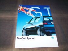 ¡EXCELENTE Magnífico folleto VW Golf GT Special modelo especial de 1988!!! segunda mano  Embacar hacia Mexico