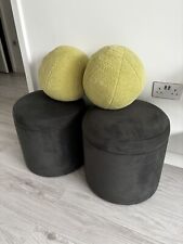 Green ball cushions for sale  Shipping to Ireland