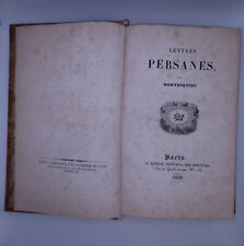 Lettres persanes 1830 d'occasion  Scorbé-Clairvaux