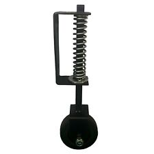Heavy Duty Gate Wheel Spring Loaded Black Support Jockey Door Stable Castor for sale  Shipping to South Africa