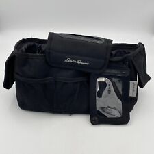 Used, Eddie Bauer Black Stroller Organizer Bag Shopping Cart Bike Cup Snack Holder for sale  Shipping to South Africa