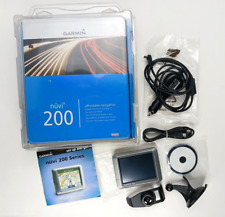 Used, COMPLETE Garmin Nuvi 200 Car GPS Navigation System Bundle w/ Charger Cable Mount for sale  Shipping to South Africa