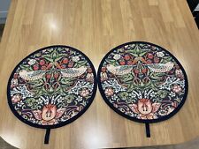 Aga/hob Covers Strawberry Thief Fabric Pair for sale  Shipping to South Africa