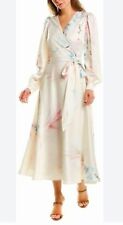  Ted Baker Flosssi Floral Wrap Dress Size 2/UK 10 for sale  Shipping to South Africa