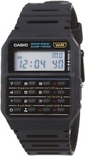 Reloj calculador Casio CA53W-1 de 8 dígitos, banda de resina, día/fecha, alarma, cronógrafo, NUEVO segunda mano  Embacar hacia Argentina
