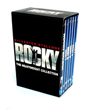 ROCKY The Heavyweight Collection DVD 6 Conjunto Caixa de Filme Sylvester Stallone comprar usado  Enviando para Brazil