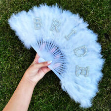 Bride feather fan for sale  UK