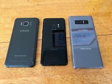 ⭐️Samsung GALAXY S9, NOTE 8, S8 ACTIVE - Lot - Damaged For Parts - 3 Cell Phones for sale  Shipping to South Africa