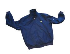 Jaqueta de golfe masculina Masters Collection azul zíper completo tamanho grande logotipo forro xadrez, usado comprar usado  Enviando para Brazil