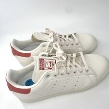 Tênis Adidas Originals Stan Smith Primegreen Masculino 10 Branco Preloved Vermelho HQ6816 comprar usado  Enviando para Brazil