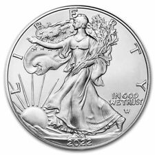 Moneda 2022 American 1 oz Silver Eagle de $1 $1 plata fina 999 BU - en stock segunda mano  Embacar hacia Argentina