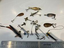 Used, QTY VINTAGE FISHING LURES SPINNERS SALMON PIKE HARDY MILWARDS WADHAMS PEEKS ETC for sale  Shipping to South Africa