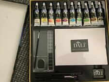 Boxed dali acrylic for sale  HULL