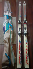 Vintage Dynastar Contact Semelle Course SL 747 Bindings Race Skis 195 cm Slolom, used for sale  Shipping to South Africa