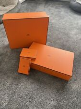 Empty hermes boxes for sale  ILFRACOMBE
