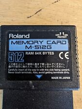 Roland 512g memory d'occasion  Expédié en Belgium