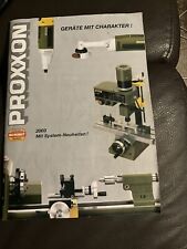 Proxxon werkzeug katalog gebraucht kaufen  Pinneberg