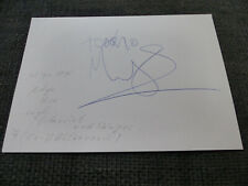ULTRAVOX Midge Ure signed Autogramm auf 18x25 cm Zettel InPerson LOOK, usado comprar usado  Enviando para Brazil