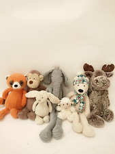 Large Bundle X 7 Jellycat Soft Toy Plush Collectibles Fox Elephant Monkey Bunny, used for sale  Shipping to South Africa