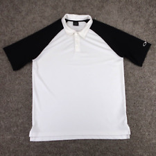Usado, Camisa polo masculina Oakley XL branca preta leve respirável manga curta raglan comprar usado  Enviando para Brazil