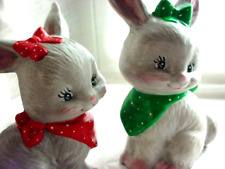 Handpainted gray bunny for sale  Fairfax