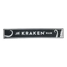 *NOVO* The Kraken Rum Bar Pour Spill Rail Mat Preto 21" X 3.5" comprar usado  Enviando para Brazil