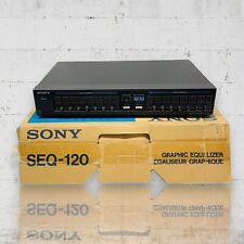 Ecualizador gráfico estéreo vintage Sony SEQ-120 7 bandas - probado y funcionando segunda mano  Embacar hacia Argentina