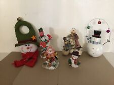 Lot snowman christmas for sale  Prescott
