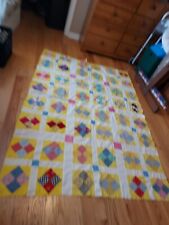 Vintage patchwork quilt for sale  Elberfeld