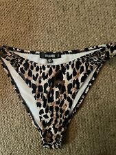 Missguided leopard bikini for sale  TOTNES
