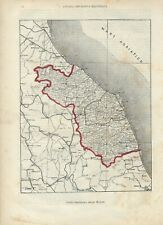 Carta geografica antica usato  Lecco