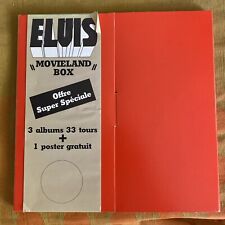 Elvis Presley Movieland caixa conjunto 3 LPs + pôster quase perfeito vinil França comprar usado  Enviando para Brazil