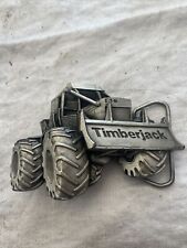 Vintage Metal Belt Buckle, Pewter, Timberjack, ORIGINAL NOT A REPRODUCTION! for sale  Shipping to South Africa
