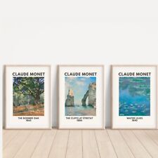 Claude monet wall for sale  LONDON