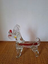 Murano glass dog for sale  LONDON